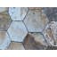 Carrelage hexagonal 6 po Scabos Travertine