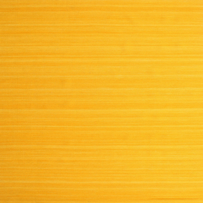 Tapis de zone jaune contemporaine, Carré 8 pi