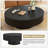 31.5" Round Drum Coffee Table For Livingroom, Easy Assembly  -1638780702