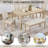 6 Piece Dining Table Set With Bench