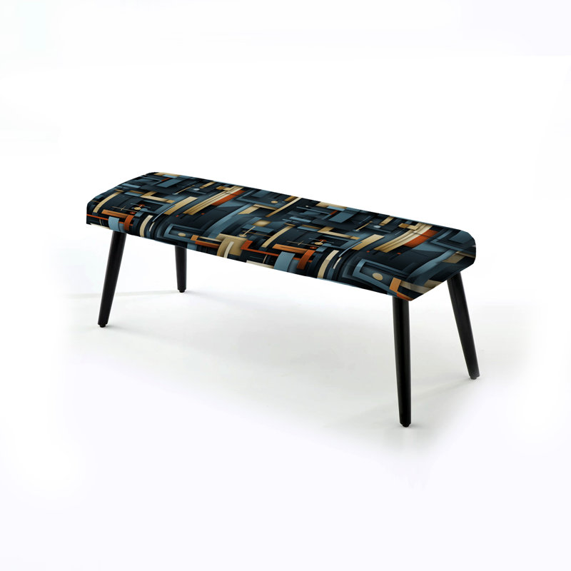 Banc rembourré Teal