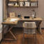 Bureau en bois massif en L Burlywood-1352923561-1352923564