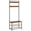 Abingdon Hall Tree 70cm Wide with Bench and Shoe Storage-114883440