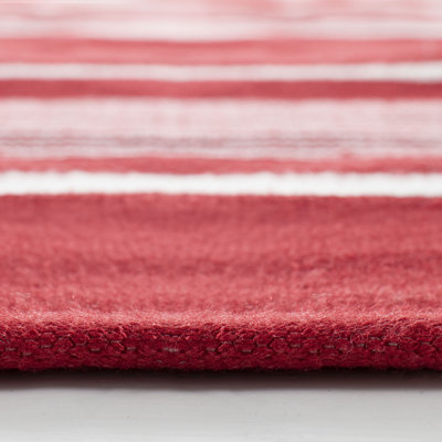 Tapis rouge en polyester tissé à plat Lauren Ralph Lauren Hanover
