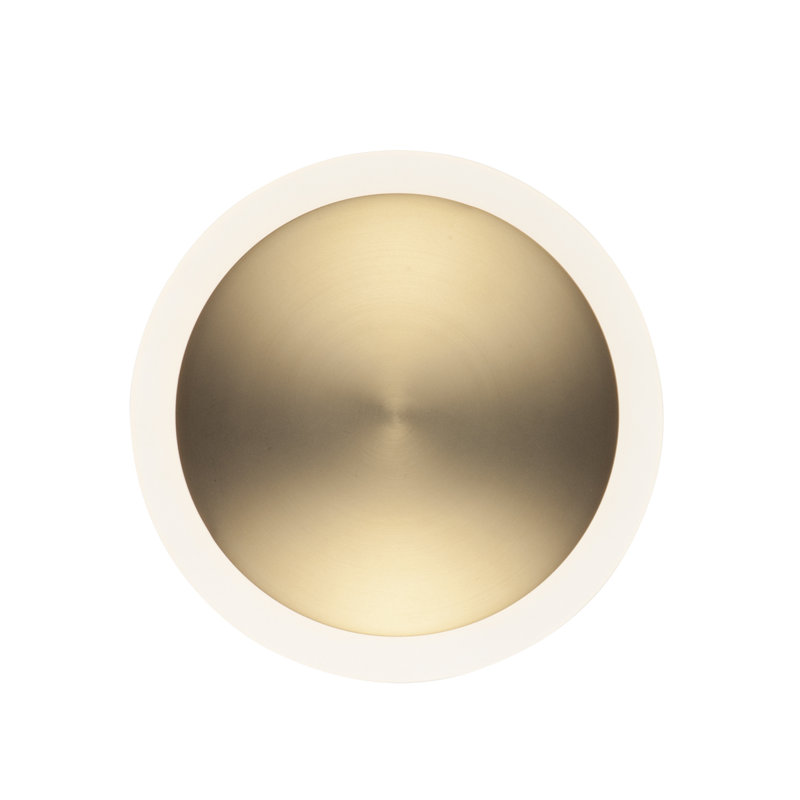 Plafonnier semi-encastré 1 lumière DEL Brandel