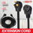 Welder Extension Cord 30Amp 25ft 250V, Welding Power Cord with NEMA