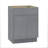 Colton 24" Freestanding Shaker Bathroom Vanity Cabinet with 2 Doors, No Countertop, Ready to Assemble, Smoky Gray-95216788