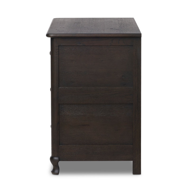 Pika Chest-Weathered Oak, Smoked Black Oak Veneer