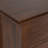 Artisan 36"W Solid Wood Transitional Entryway Storage Cabinet with Glass Doors and Adjustable Shelves