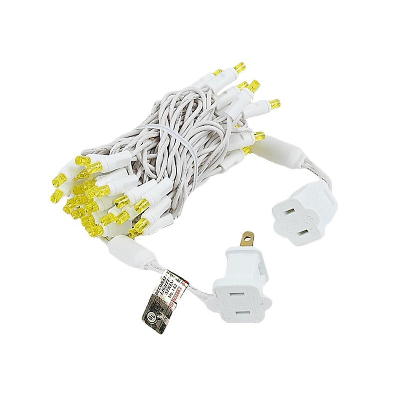Guirlande lumineuse 50 lumières, Jaune