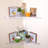 2 Piece Triangle Floating Shelf
