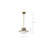 Vanek 1-Light Dimmable Steel Schoolhouse Pendant -1064094980-1064094978