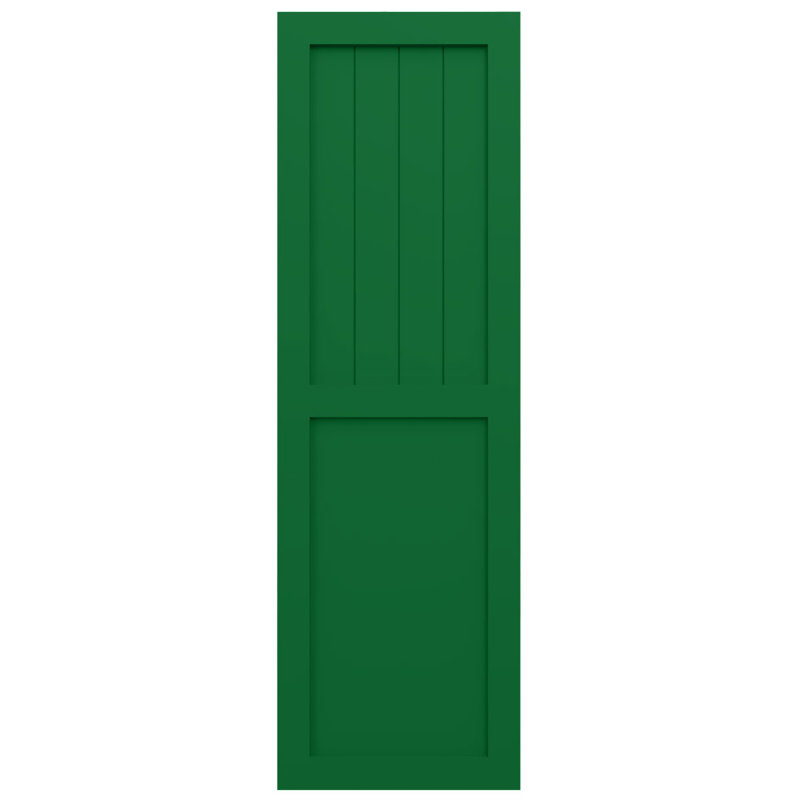 Volets combinés EnduraCore, Vert Guignet, 15"W, 43"H