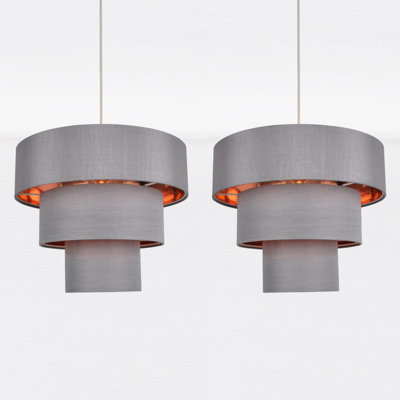 29cm H Silk Empire Pendant Shade