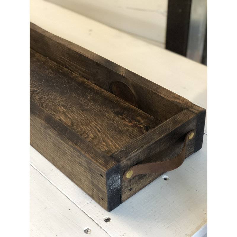 Plateau en bois repose-pieds Rosser