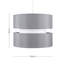 Sophia 20cm H Cotton Drum Pendant Shade ( Clip On )
