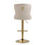 Tabouret de bar réglable en hauteur Emilijana-1435908657