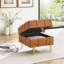 Leather Storage Ottoman-516514042