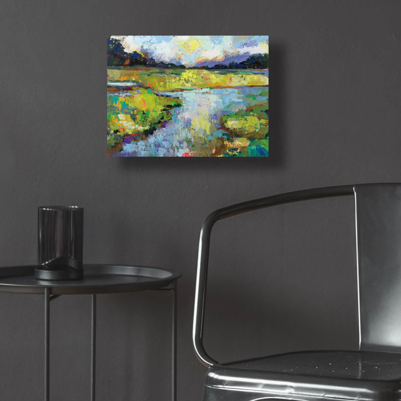 "Reflections" par Jeanette Vertentes, H 12 po x l 16 po x P 0,13 po