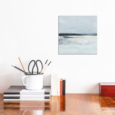 «Inky Coastline I», reproduction d'art sur toile tendue