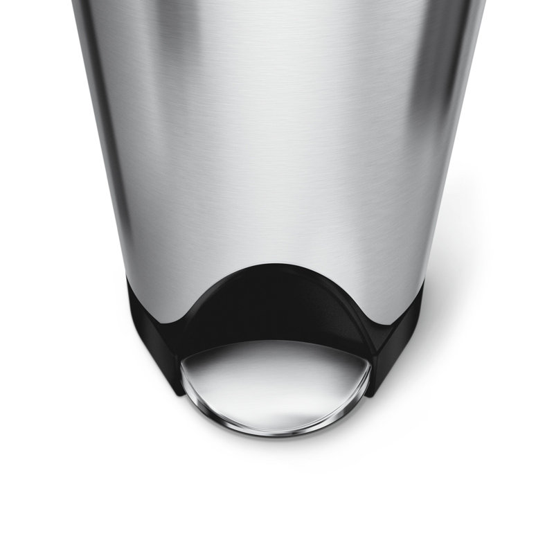 simplehuman 18L butterfly pedal bin, brushed stainless steel