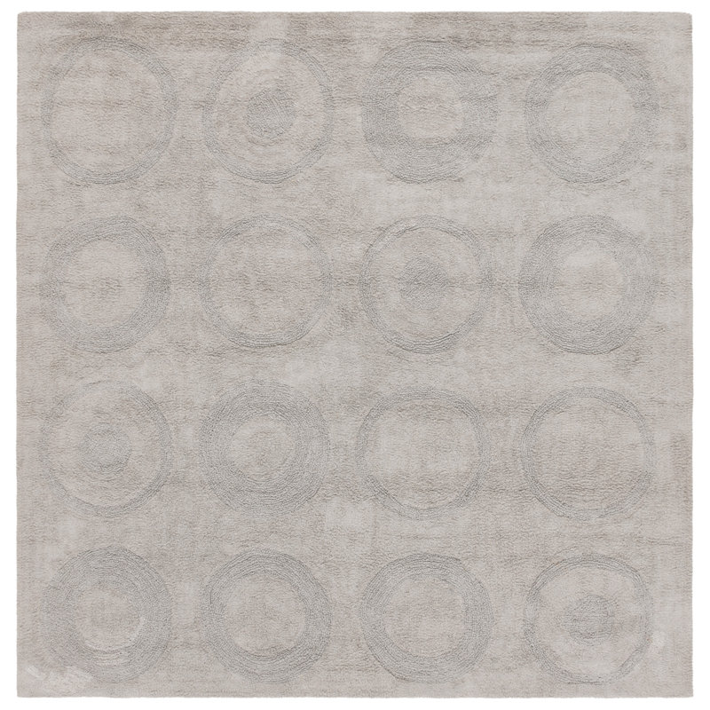Tapis gris Easy Care, Carré 6 pi
