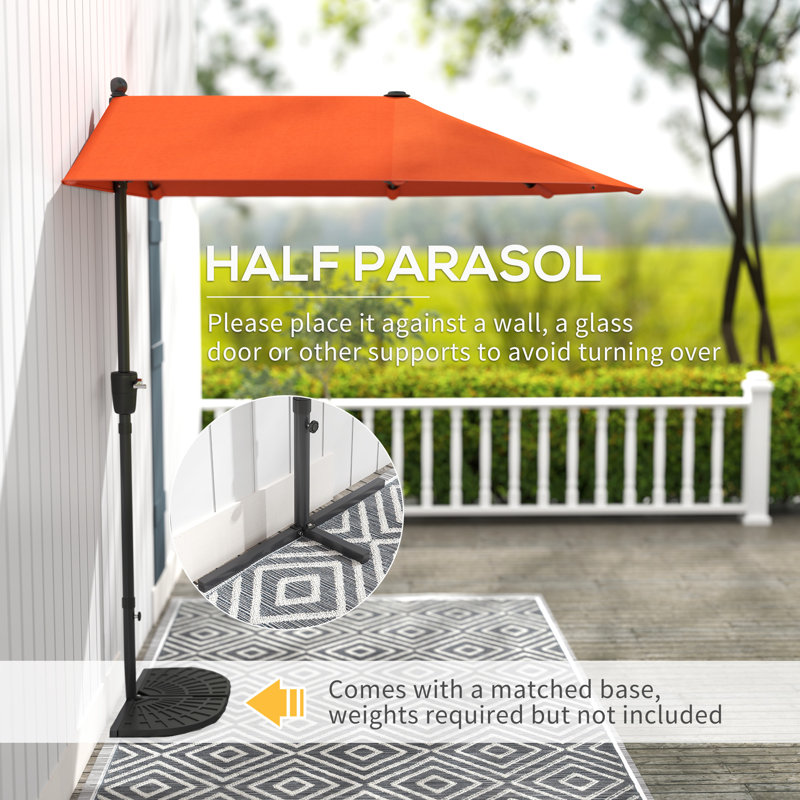 200cm Market Parasol