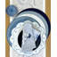 Ribbon Twirl Cotton Blend Scalloped Placemats-1709502793