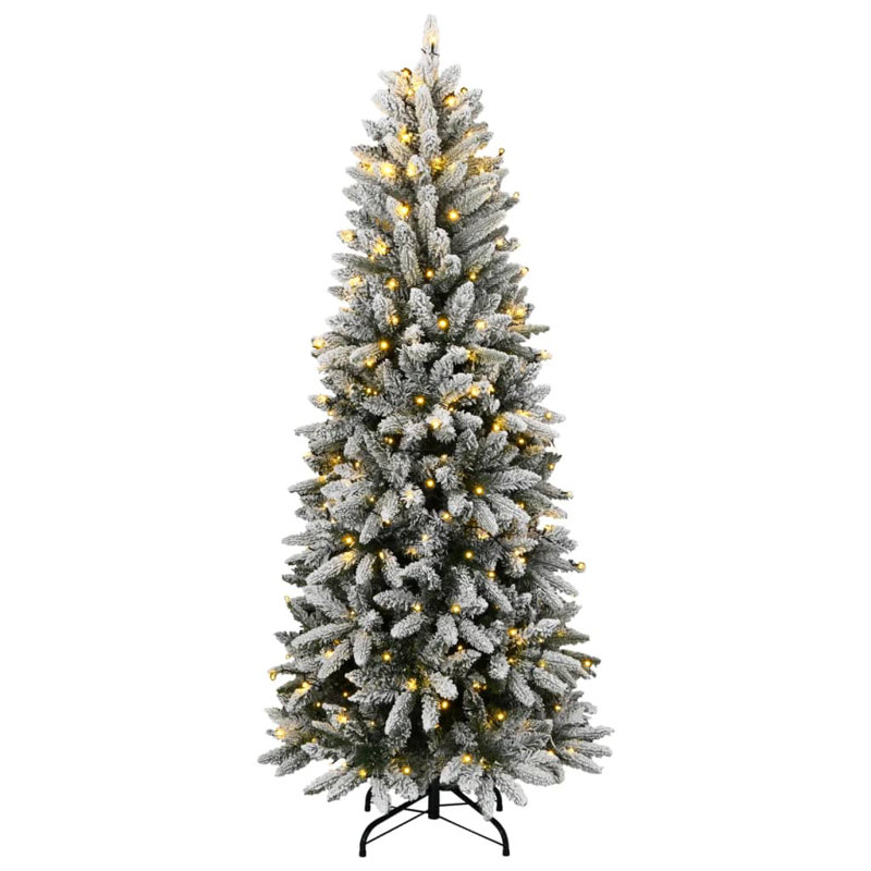 5.91' H Artificial Christmas Tree, 180 cm, with Leds