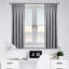 Adjustable 120cm to 210cm 1.6cm Single Curtain Pole-28240062