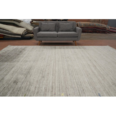 Tapis fait à la main de style Gabbeh 9 x 12