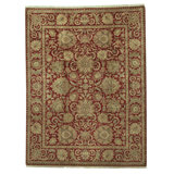 One-of-a-Kind Rectangle 9'1" X 11'11" Hand Knotted Area Rug
