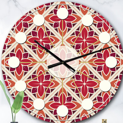 Horloge murale rétro Mid-Century