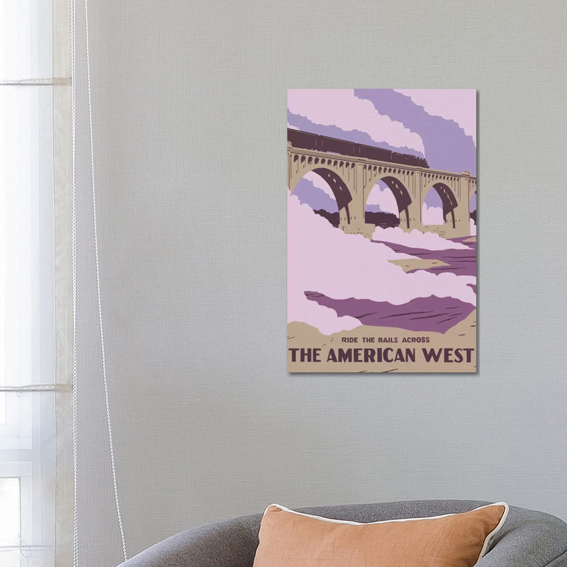 American Wayfarer IV by Jacob Green - Wrapped Canvas Print, 66.04cm H x 45.72cm W x 1.905cm D
