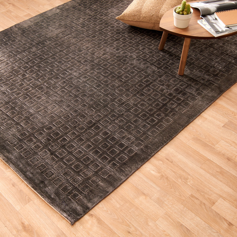 Alyxandra Viscose Geometric Indoor Rug