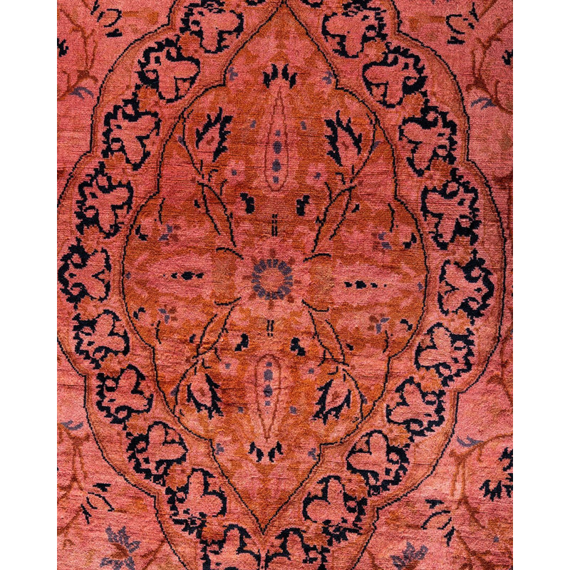 Overyed One-of-a-Kind Rectangle 5'10" X 9'5" Hand Knotted Area Rug