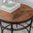 Andaman Solid Wood Top End Table