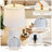 23.8"Ceramic Table Lamp Touch Control Bedside Lamp
