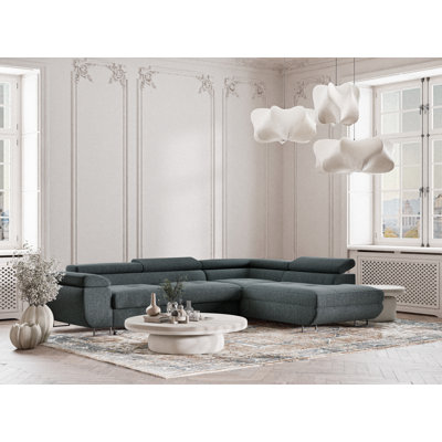 4 Seater Reclining Corner Sofa 