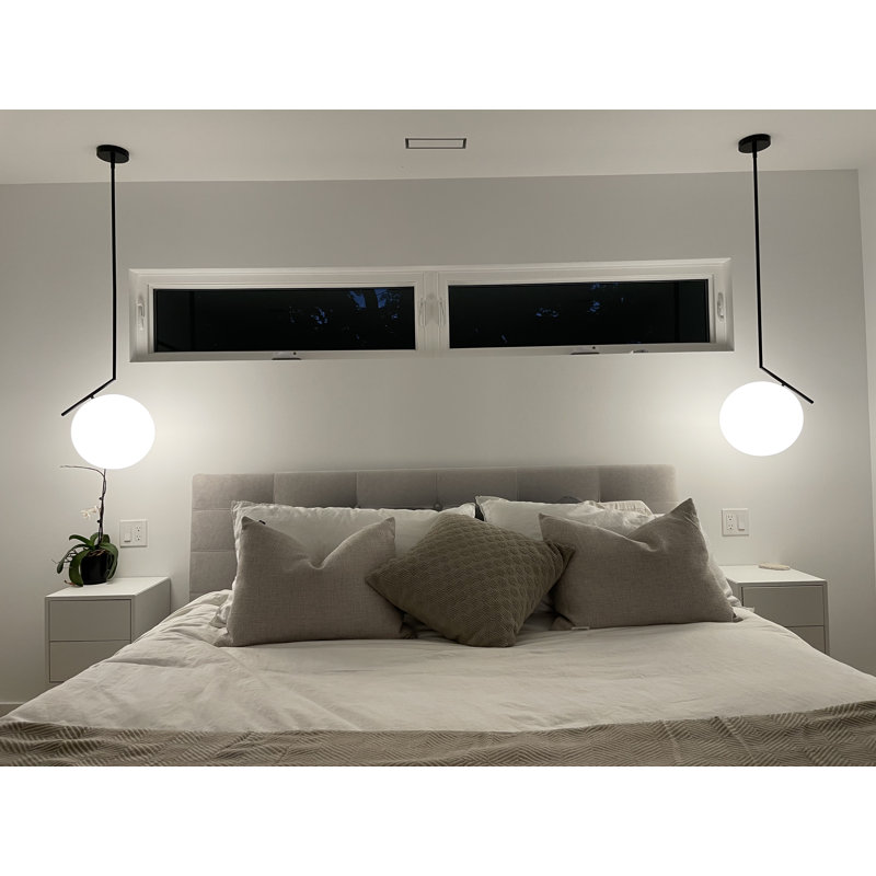 Luminaire suspendu sphère 1 lumière Orion