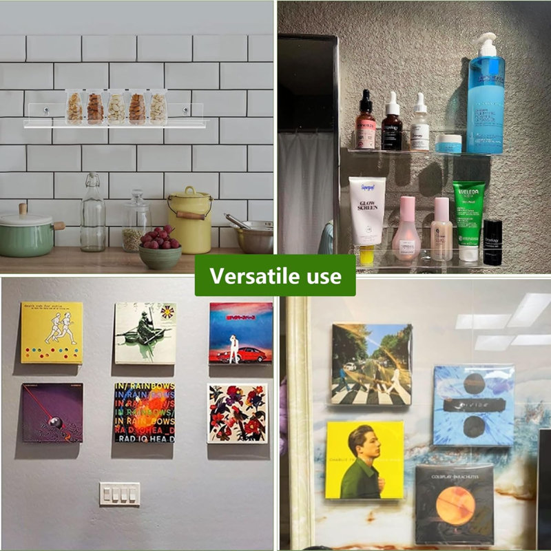Elisae 6 Piece Floating Shelf