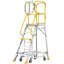 Échelle plateforme en aluminium 375 lb