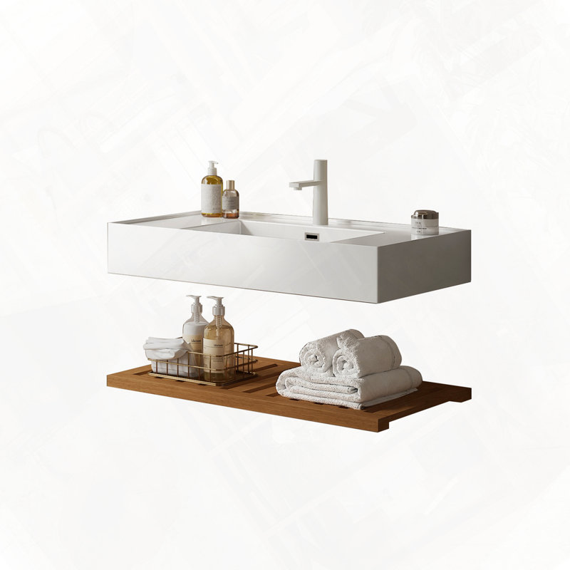 Meuble-lavabo mural avec lavabo vasque, 36"