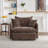 Modern 46.1" Swivel Chair Oversized Single Sofa Armchairs With 3 Pillows-1791824280