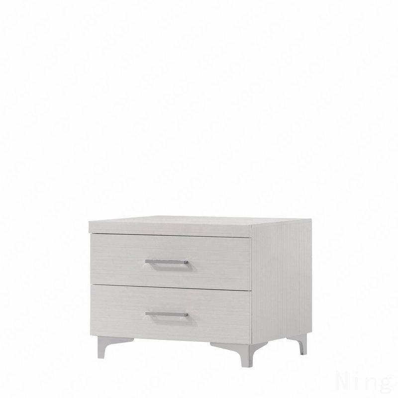 Table de chevet blanche