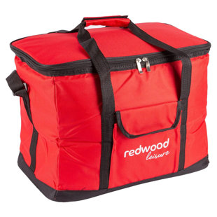 Redwood 32L Picnic Tote Bag Cooler in Red