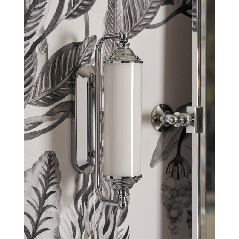 Tube Lamp, Polished Nickel