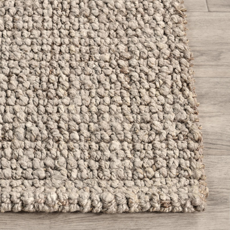 Annello Hand Woven Jute Area Rug, Rectangle 10' x 14'
