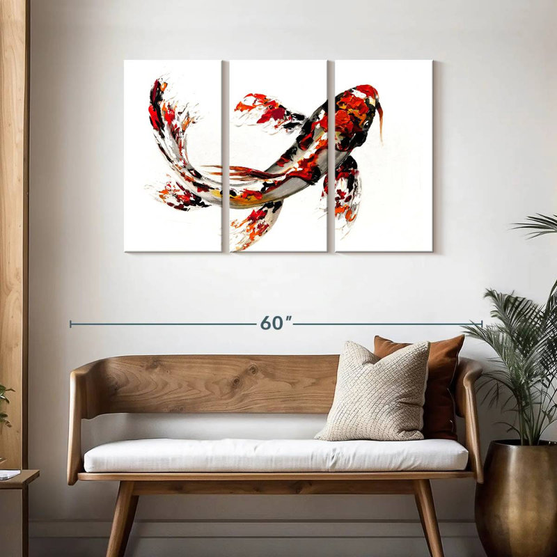 Poisson koi simple Brampt, H 28 po x l 45 po