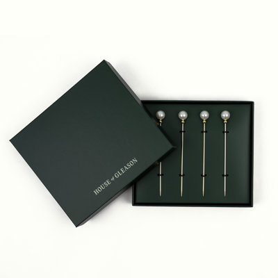Faux Pearl Cocktail Picks